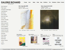 Tablet Screenshot of galerierichard.com